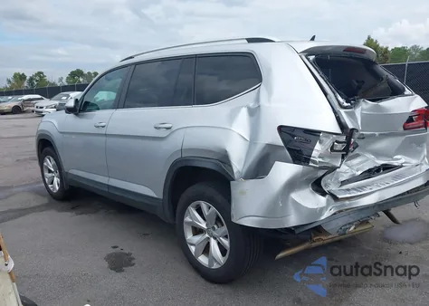 2019 Volkswagen Atlas 2.0T S from USA, damaged, VIN 1V2AP2CA6KC534510